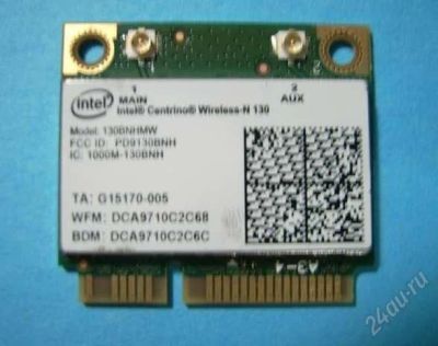 Лот: 2891921. Фото: 1. Wi-Fi и Bluetooth модуль для Ноутбука. Платы расширения, контроллеры, доп. порты