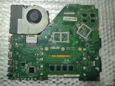 Лот: 18055071. Фото: 1. Asus x550cc Rev 2.0. Материнские платы