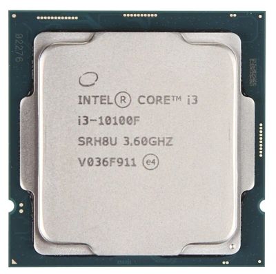 Лот: 18866540. Фото: 1. Процессор 1200 Intel Core i3 10100F... Процессоры