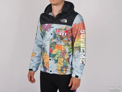 Лот: 12687909. Фото: 1. Ветровка The North Face x Supreme... Верхняя одежда