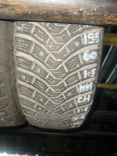 Лот: 24894907. Фото: 1. (1шт)195-60-15 Michelin X-ice... Шины