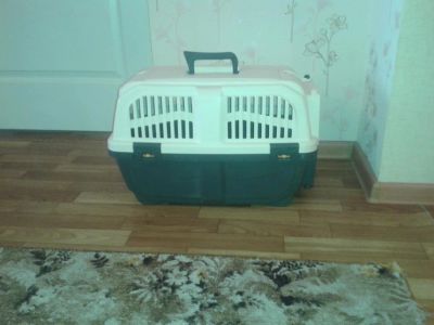 Лот: 3770173. Фото: 1. Переноска для животных. Домики, переноски, клетки, когтеточки