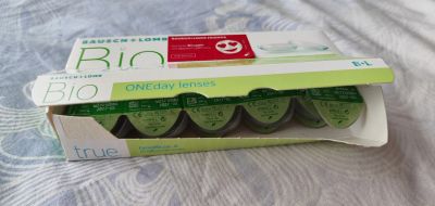 Лот: 23356209. Фото: 1. Линзы -1 Biotrue ONEday lenses... Контактные линзы