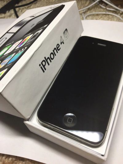 Лот: 8850423. Фото: 1. Apple iPhone 4s 32GB Black Оригинал... Смартфоны