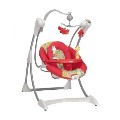 Лот: 4463618. Фото: 1. Качелька GRACO в отличном состоянии. Ходунки, прыгунки, качели