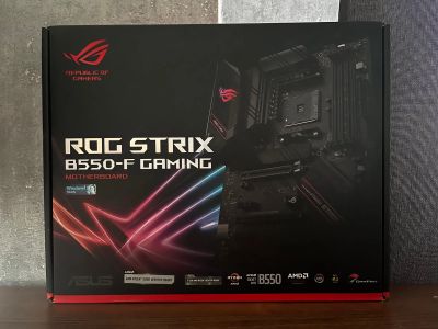 Лот: 19396785. Фото: 1. Asus Rog Strix B550-F Gaming. Материнские платы