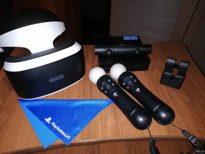 Лот: 13241324. Фото: 1. Шлем виртуальной реальности PlayStation... Очки, шлемы виртуальной реальности