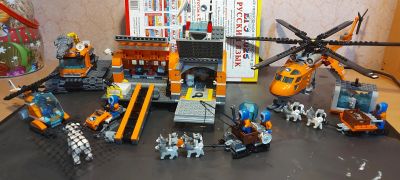 Лот: 24695395. Фото: 1. Lego 60036,60034 Арктическая база... Конструкторы