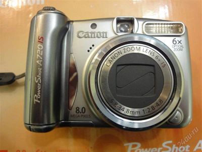 Лот: 801855. Фото: 1. Canon A720 8Mpx. Цифровые компактные