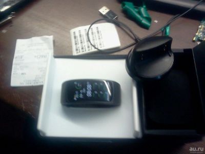 Лот: 9229434. Фото: 1. Samsung Gear Fit 2. Смарт-часы, фитнес-браслеты, аксессуары