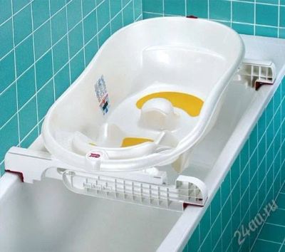 Лот: 2411617. Фото: 1. Продам Ванночку OkBaby с раздвижными... Ванночки, сиденья, горшки