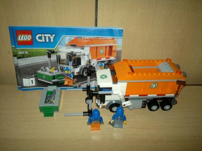 Лот: 9783874. Фото: 1. Лего Lego City 60118 Мусоровоз. Конструкторы