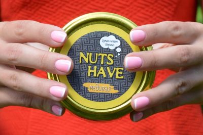 Лот: 9676236. Фото: 1. Арахисовая паста NUTS HAVE с Мёдом... Диетическое питание