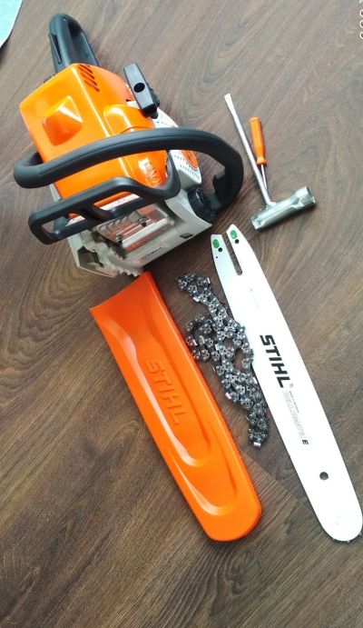 Лот: 17233435. Фото: 1. Бензопила Stihl ms 180 производство... Бензо-, мотоинструмент