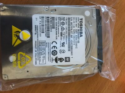 Лот: 16191288. Фото: 1. Жёсткий диск для ноутбука 1TB... Жёсткие диски (HDD)