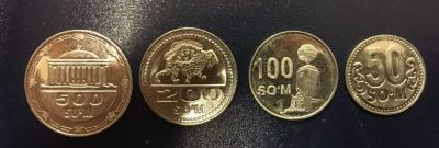 Лот: 11813185. Фото: 1. Узбекистан набор монет 2018 года... Наборы монет