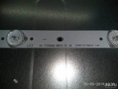 Лот: 18598778. Фото: 1. led string HL-17320A28-0801S-01... Запчасти для телевизоров, видеотехники, аудиотехники