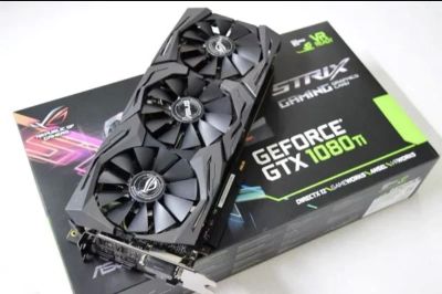 Лот: 18420060. Фото: 1. Видеокарта Asus GeForce GTX 1080... Видеокарты