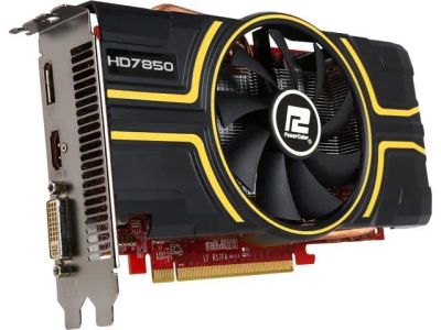 Лот: 19855249. Фото: 1. Видеокарта Radeon HD7850 (PowerColor... Видеокарты