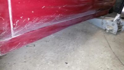 Лот: 5275259. Фото: 1. subaru forester sf5 порог. Кузов