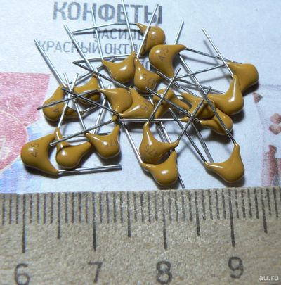 Лот: 17080581. Фото: 1. Конденсатор керамический, конденсаторы... Конденсаторы