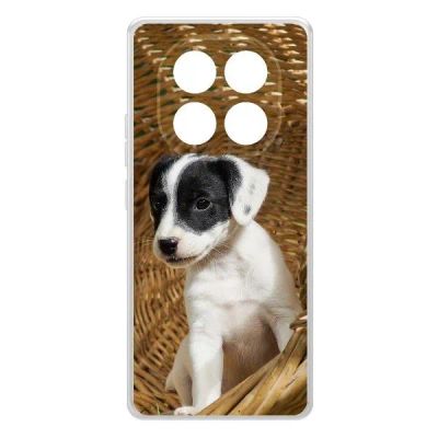 Лот: 25086306. Фото: 1. Чехол Krutoff Clear Case "Щенок... Чехлы, бамперы