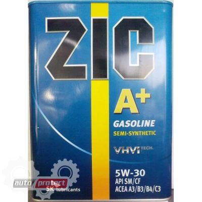 Лот: 5798760. Фото: 1. ZIC 5W-30 A+. Масла, жидкости