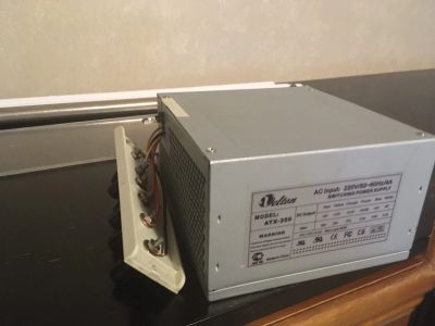 Лот: 15613484. Фото: 1. Блок питания 350w на запчасти. Корпуса, блоки питания