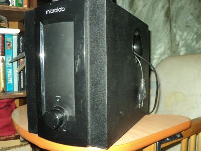 Лот: 5372931. Фото: 1. Сабвуфер Microlab M-310, возможен... Активные акустические системы