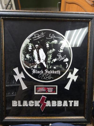 Лот: 14296889. Фото: 1. Оригинальная картина Black Sabbath... Картины, гравюры