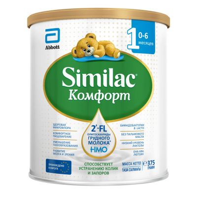 Лот: 25640639. Фото: 1. Симилак смесь молочная Комфорт... Лекарства