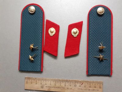 Лот: 25761037. Фото: 1. погоны+петлицы прапорщик Милиции... Нашивки, шевроны, погоны