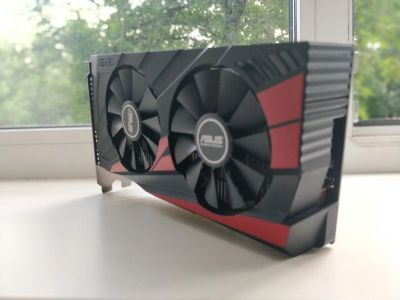 Лот: 16475487. Фото: 1. Asus Nvidia GeForce 1050ti. Видеокарты