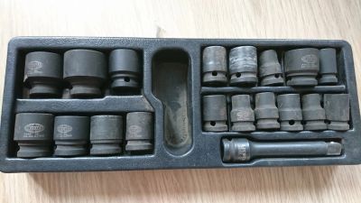 Лот: 14176747. Фото: 1. Набор ударных головок 1/2" 10-32ММ... Наборы инструмента