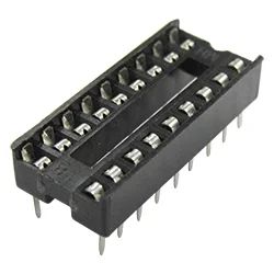 Лот: 17510300. Фото: 1. IC каретка DIP 18. Микросхемы