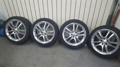 Лот: 9790128. Фото: 1. Литье R18'' 5*112 Brabus mercdes... Диски