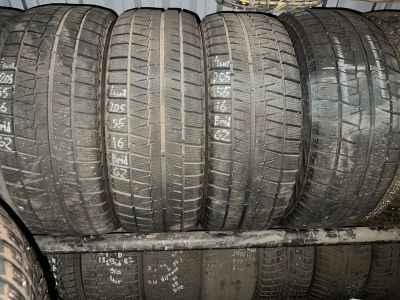 Лот: 24916718. Фото: 1. (4шт)205-55-16 Bridgestone Blizzak... Шины