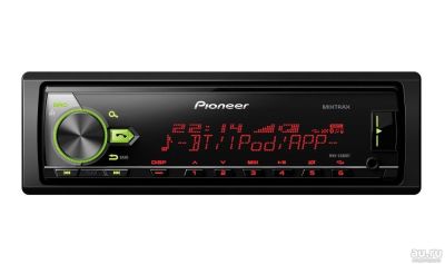 Лот: 8782798. Фото: 1. Pioneer MVH-X580BT (3 RCA) процессорный... Автомагнитолы