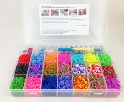 Лот: 5507609. Фото: 1. Набор Loom Bands плетение из резинок. Для рукоделия