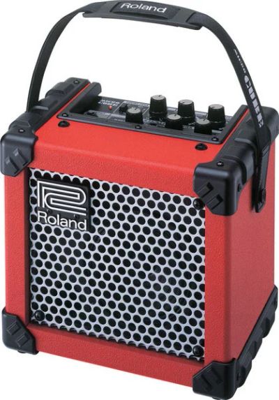 Лот: 7253125. Фото: 1. Гитарный комбик roland micro cube... Гитарные эффекты и комбоусилители