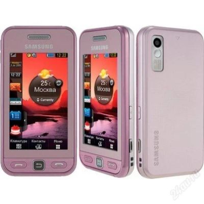 Лот: 376347. Фото: 1. Samsung GT-S5230 розовый возможен... Кнопочные мобильные телефоны
