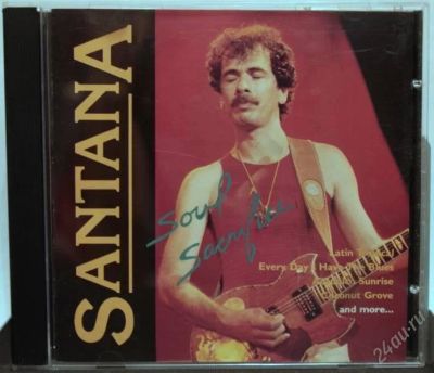 Лот: 2248633. Фото: 1. Santana - Soul Sacrifice. Аудиозаписи