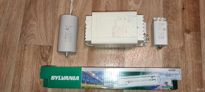 Лот: 17879034. Фото: 1. Комплект днат 400w Sylvania GroLux. Офисное, промышленное освещение