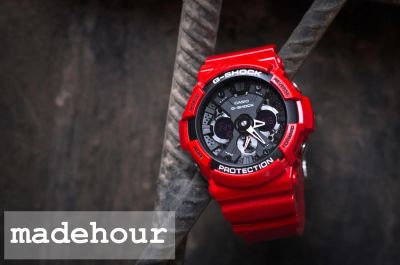 Лот: 8792043. Фото: 1. CASIO G-SHOCK GA-201RD-4A! Оригинальные... Оригинальные наручные часы