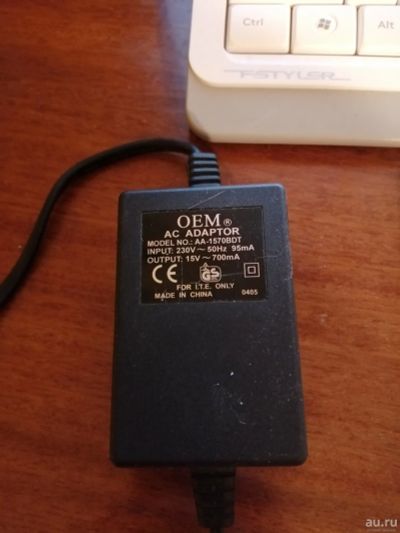 Лот: 15090756. Фото: 1. Блок Адаптер питания 230V ~ 50Hz... Зарядные устройства, блоки питания для бытовой техники