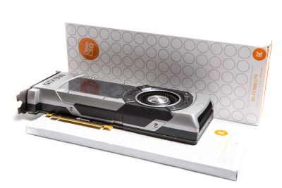 Лот: 6169928. Фото: 1. Видеокарта с СЖО ASUS GTX980 4GB... Видеокарты