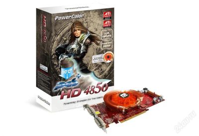 Лот: 2056700. Фото: 1. PowerColor Radeon HD 4850 665Mhz... Видеокарты