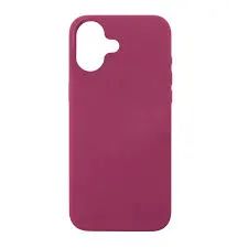 Лот: 24373002. Фото: 1. Чехол Soft Touch iPhone 16 Бордовый... Чехлы, бамперы