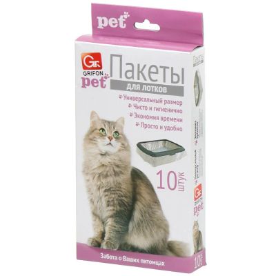 Лот: 24076905. Фото: 1. Пакет для кошачьих лотков 45х30х29... Миски, лотки, наполнители
