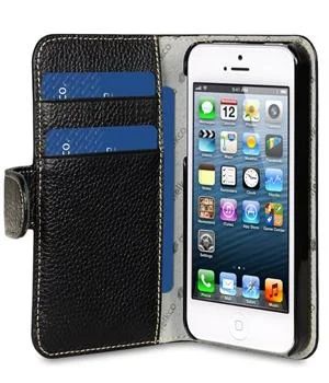 Лот: 4551529. Фото: 1. Чехол-книжка для Iphone 5/5S Melkco... Чехлы, бамперы
